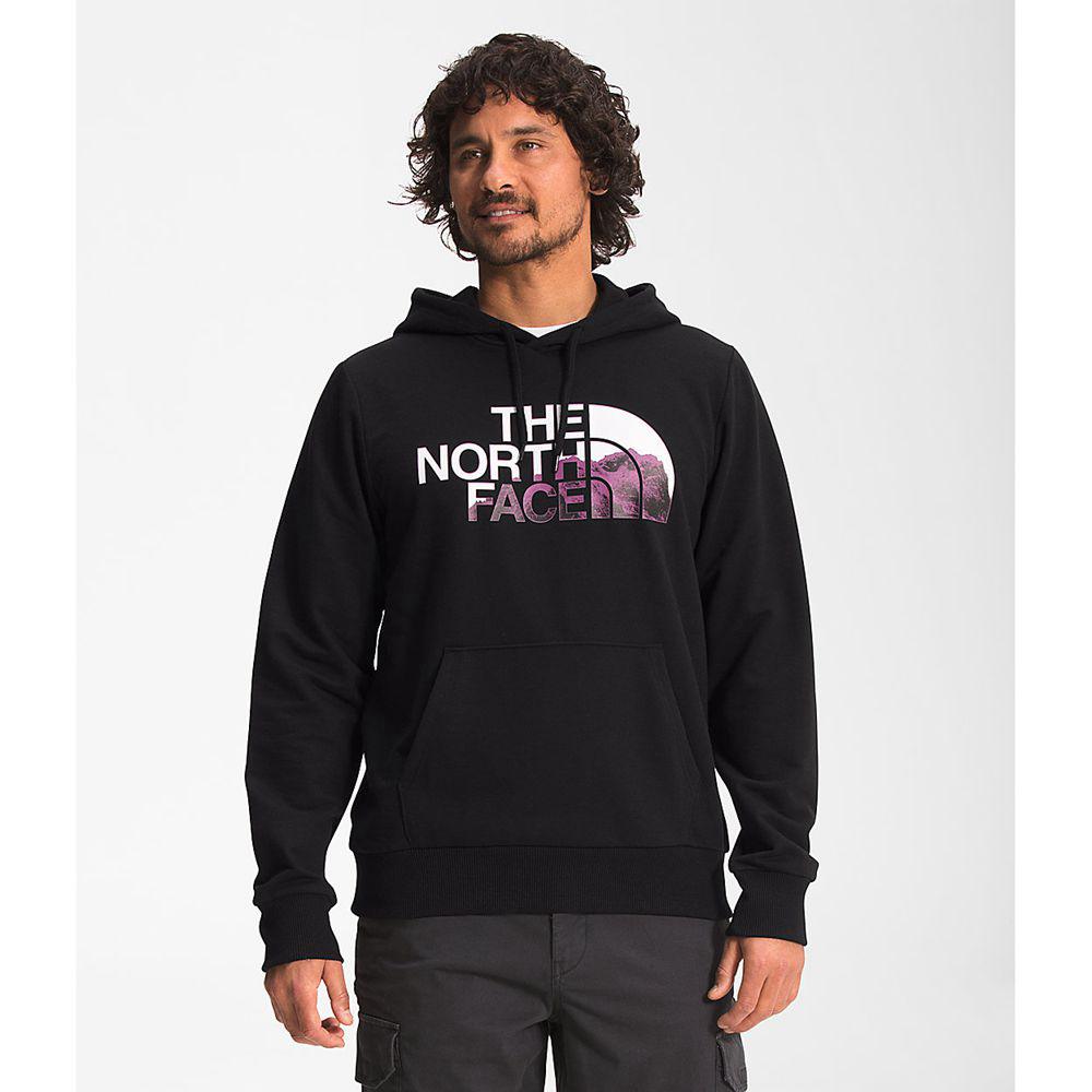 The North Face Logo Play Ανδρικα Φούτερ Hoodie - Μαυρα (QPGT59478)
